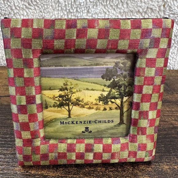 The Unbranded Brand Other - Retired Mackenzie Childs Frame 4" X 4" New Rare Cottage Country Farm Collectible